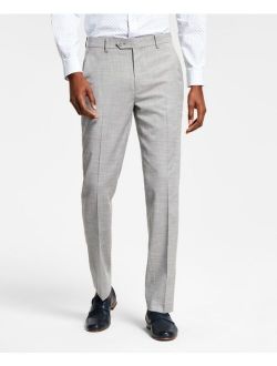 Men's Slim-Fit Solid Knit Suit Pants, Created for Macy's