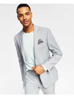 Men's Skinny-Fit Sharkskin Suit Jacket, Created for Macy's