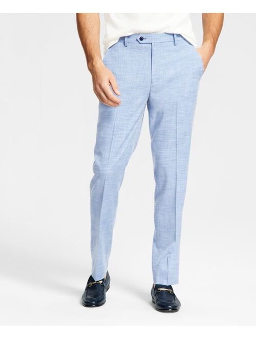 Alfani Men's Slim-Fit Stretch Solid Suit Pants, Created For Macy's