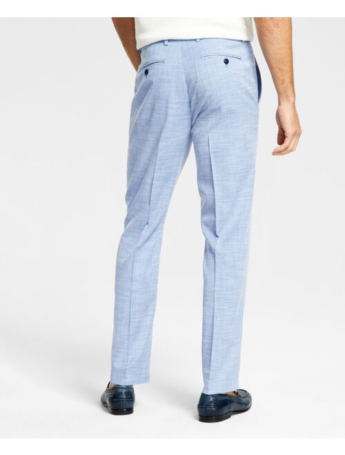 Alfani Men's Slim-Fit Stretch Solid Suit Pants, Created For Macy's