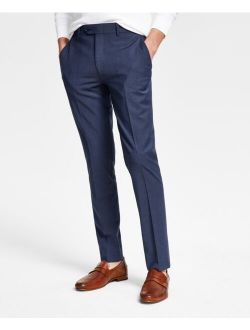 Men's Slim-Fit Solid Suit Pants, Created for Macy's