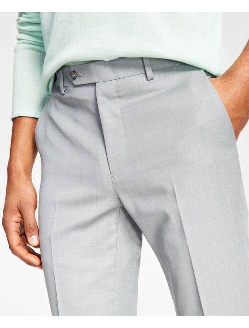 Bar III Men's Skinny-Fit Sharkskin Suit Pants, Created for Macy's