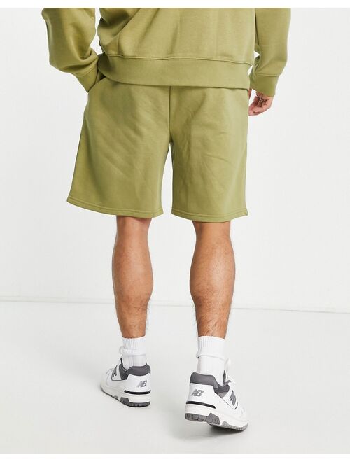 Topman oversized shorts in khaki - part of a set