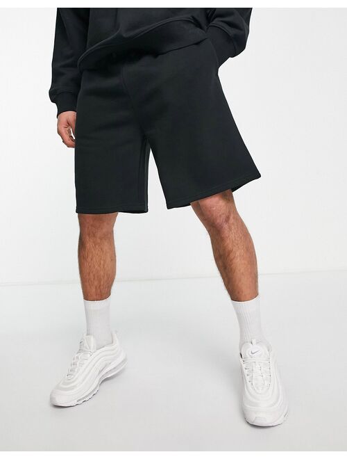 Topman oversized shorts in black - part of a set