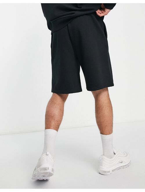 Topman oversized shorts in black - part of a set