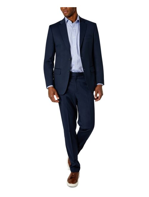 VAN HEUSEN Men's Flex Plain Slim Fit Suits
