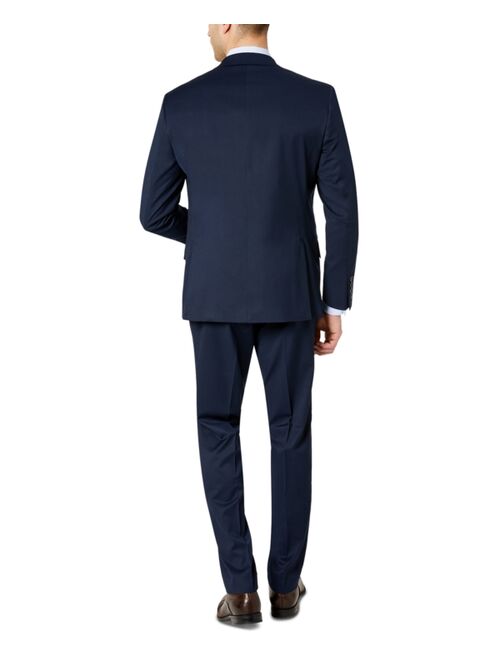 IZOD Men's Classic-Fit Stretch Navy Solid Suit