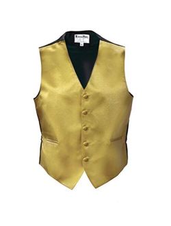 Tuxedo Park Color Satin Vest with Back