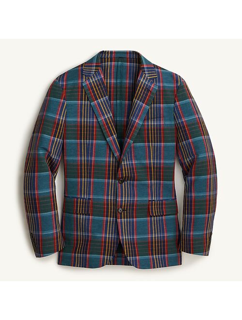 J.Crew Ludlow Slim-fit unstructured blazer in Italian linen-cotton