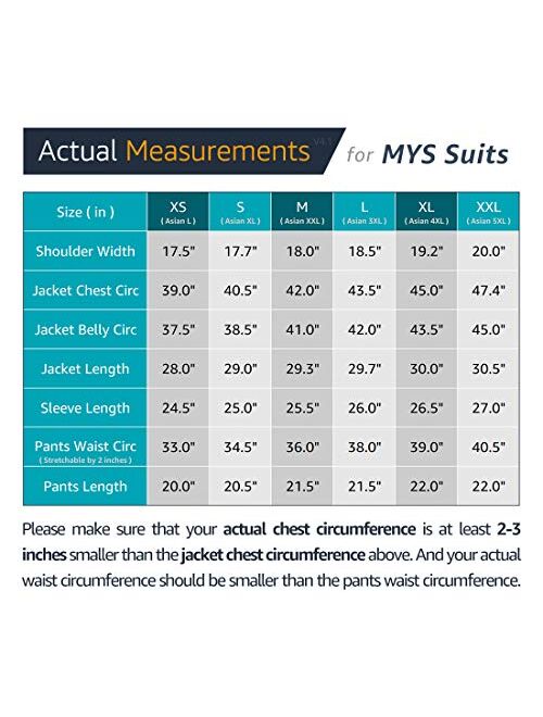Unknown MYS Men's 2 Piece Slim Fit Suit, One Button Blazer and Short Pants Set with Tie