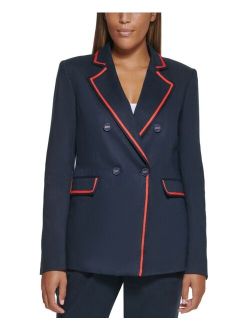 Women's Framed Double-Breasted Jacket