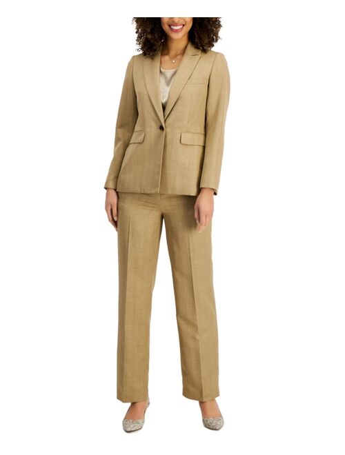Le Suit Women's Straight-Leg Pantsuit, Regular & Petite Sizes