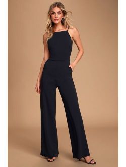 Something to Behold Black Jumpsuit