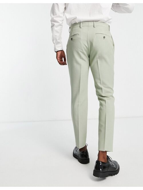 River Island suit pants in green