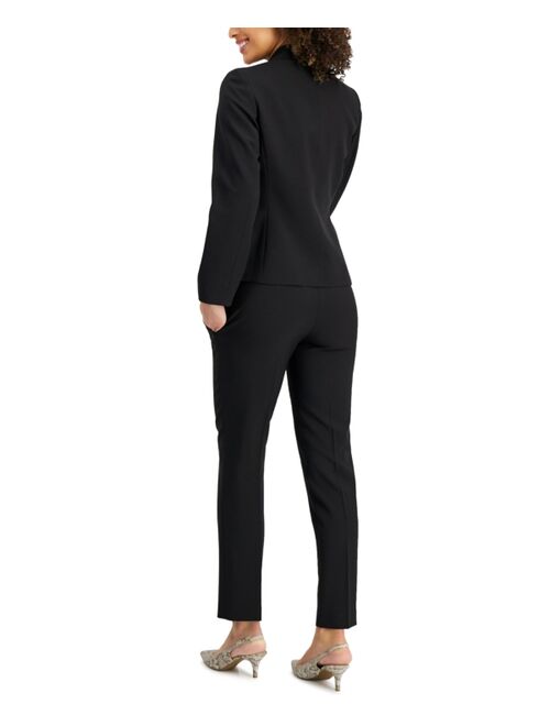 Le Suit Women's Slim-Leg Ankle Pantsuit, Regular & Petite Sizes