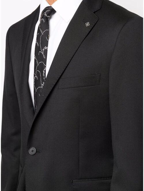 Tagliatore fitted single-breasted suit
