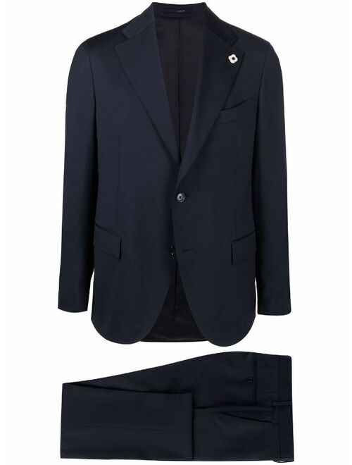 Lardini tailored single-breasted suit