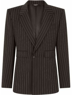 Sicily-fit single-breasted pinstripe suit