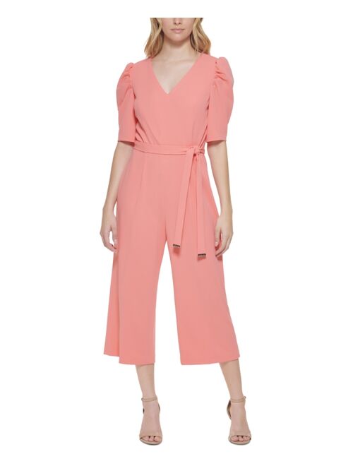Tommy Hilfiger Puffed-Sleeve Jumpsuit