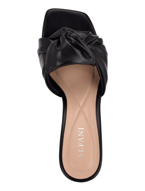 Alfani Niah Knotted Slide Dress Sandals, Created for Macy's