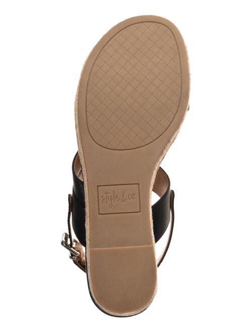 Style & Co Bettyy Wedge Sandals, Created for Macy's