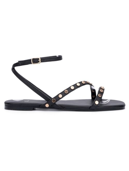 New York And Company Women's Farra Flat Sandals