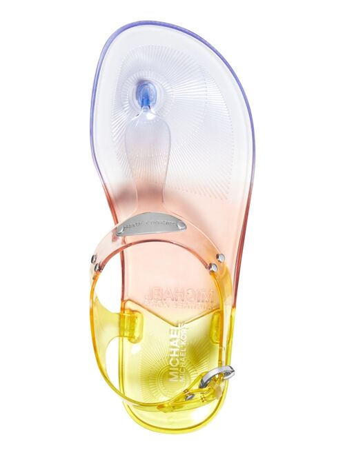 Michael Michael Kors Women's Plate Jelly Sandals