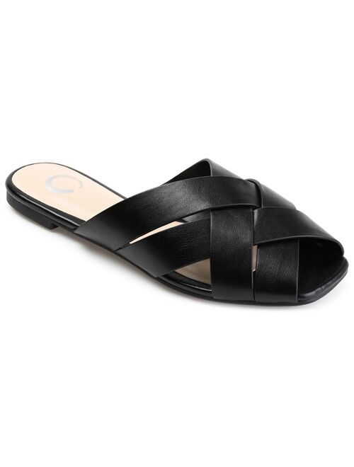 Journee Collection Women's Haize Slip-On Mules