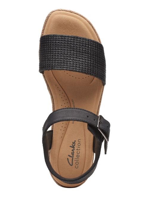 Clarks Women's Lana Shore Ankle-Strap Platform Sandals