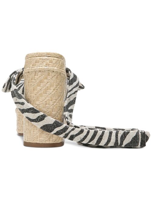 Sam Edelman Women's Tula Ankle-Tie Platform Wedge Sandals