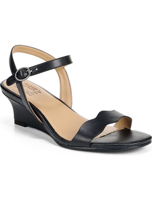 Naturalizer Lacey Ankle Strap Wedge Sandals