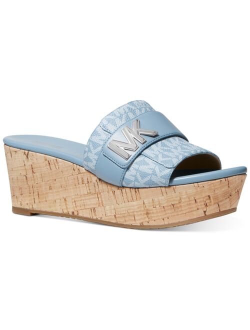 MICHAEL Michael Kors Women's Jilly Platform Slide Sandals