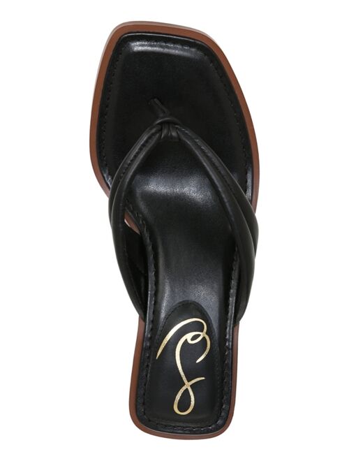 Sam Edelman Women's Daphney Kitten Heel Thong Sandals