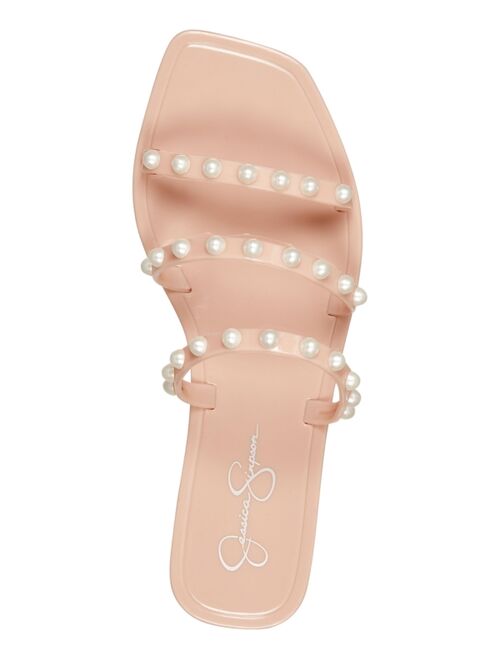 Jessica Simpson Women's Jullema Embellished Flat Sandals