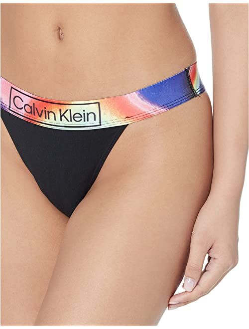 Calvin Klein Underwear Reimagined Heritage Pride String Thong