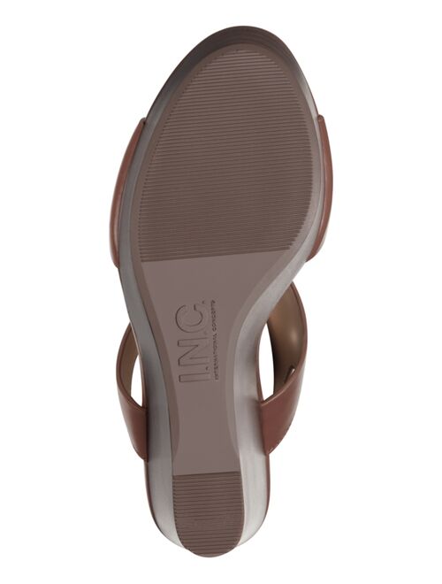INC International Concepts Valleri Wedge Sandals, Created for Macy's
