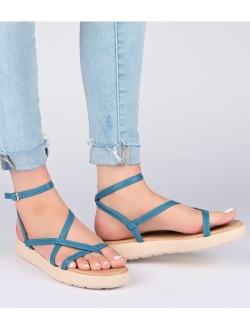 Jeselia Tru Comfort Foam Women's Ankle Strap Sandals