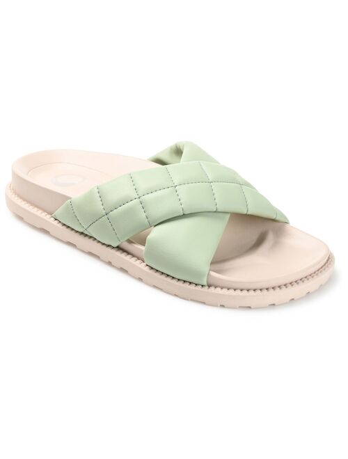 Journee Collection Aveena Women's Slide Sandals
