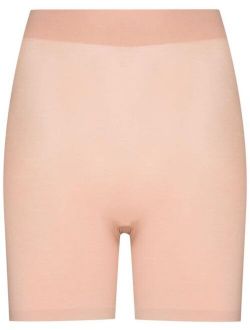 high-waisted seamless shorts
