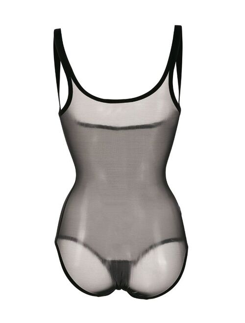 Wolford tulle forming body