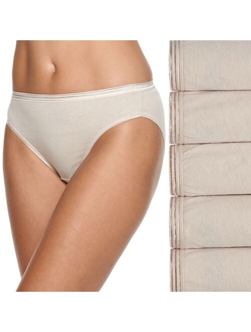 Women's Fruit of the Loom Signature 5-pack Ultra Soft Bikini Panties 5DUSKBK