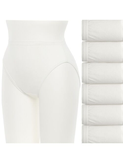 6-Pack Signature Cotton High-Cut Brief Panty Set 6DKHCAP