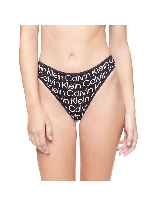 Women's Calvin Klein Form Thong Panty QD3643