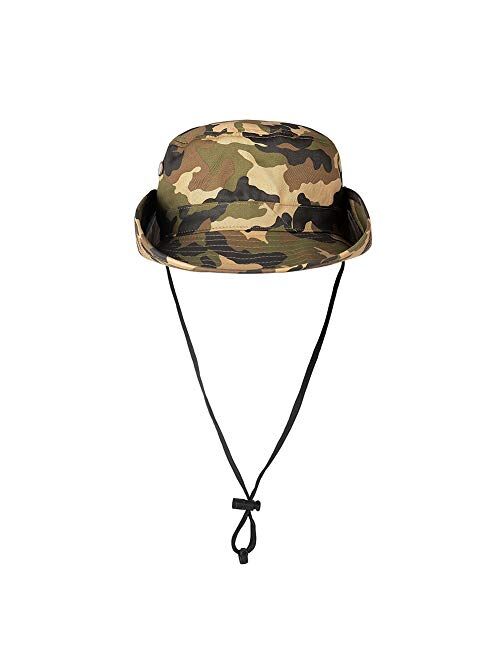 Wesizar Kids Boys Man Camouflage Hat Navy Fishman Cap Sun Protection Bucket Hat Blue