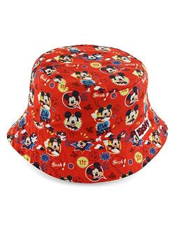 Mickey Mouse Boys' Red Bucket Hat [6014]