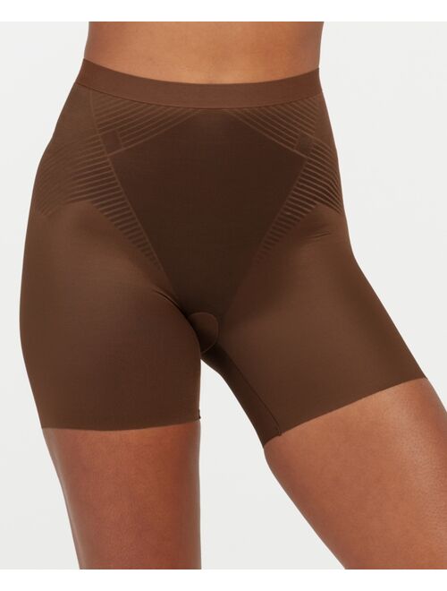 SPANX Women's Thinstincts 2.0 High-Waisted Mid-Thigh Girl Shorts