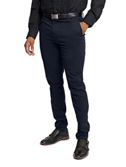 Victorious Men's Basic Casual Slim Fit Stretch Chino Pants