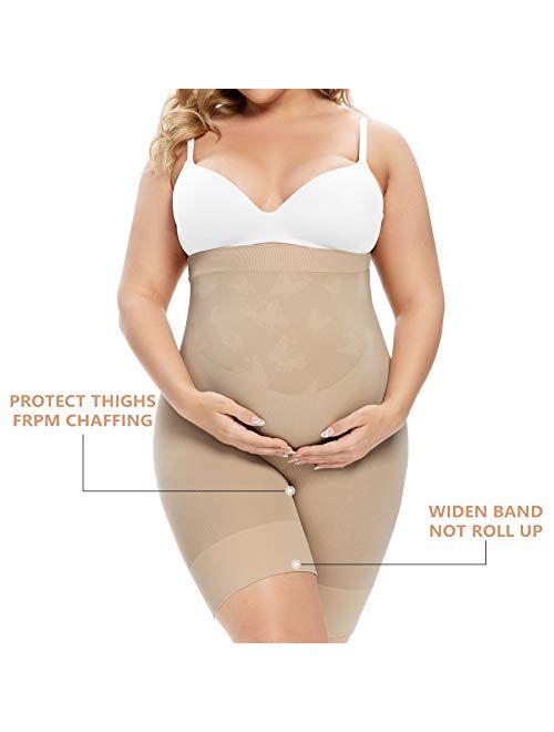 Generic "B Shape" Premium Maternity Shapewear with Belly Support, Pregnancy Shapewear Shorts for Photoshoot Dress & Baby Shower Dress