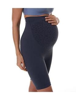 Belugue Women's Over Bump Maternity Underwear Shapewear High Waist Seamless Belly Support Soft Pregnancy Panties Shorts
