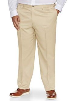 Men's Big & Tall Classic-fit Wrinkle-Resistant Flat-Front Chino Pant